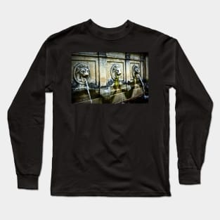 Three Lions Fountain Long Sleeve T-Shirt